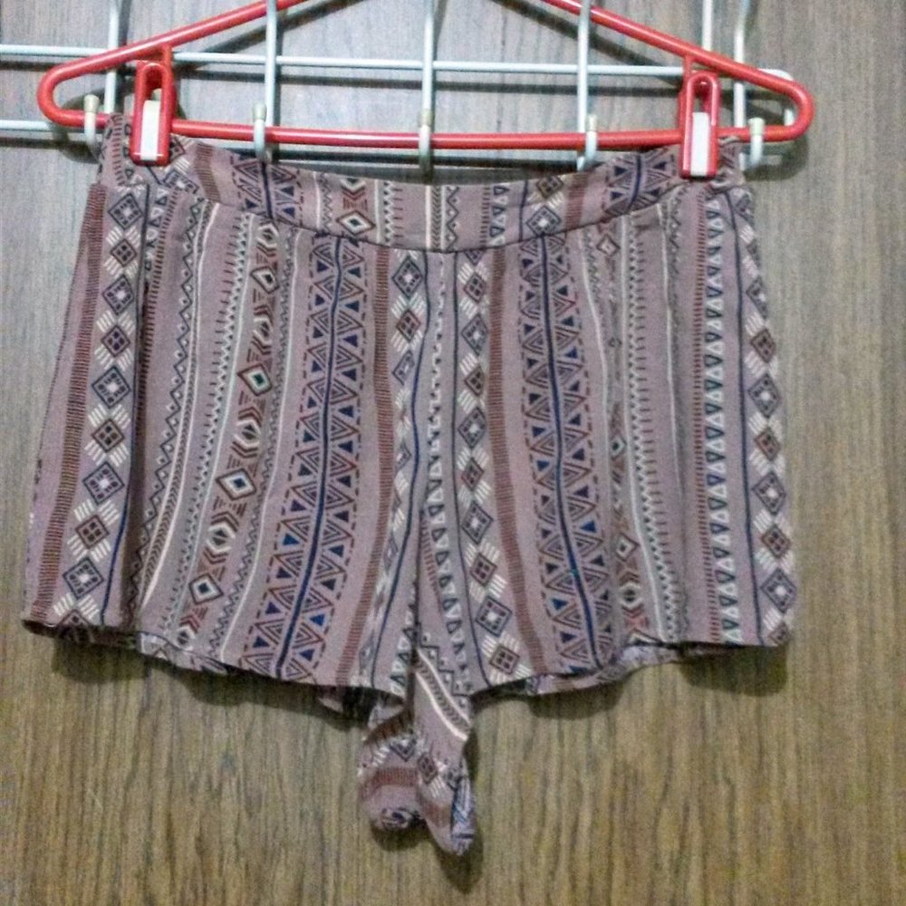 Flowy Aztec Shorts
